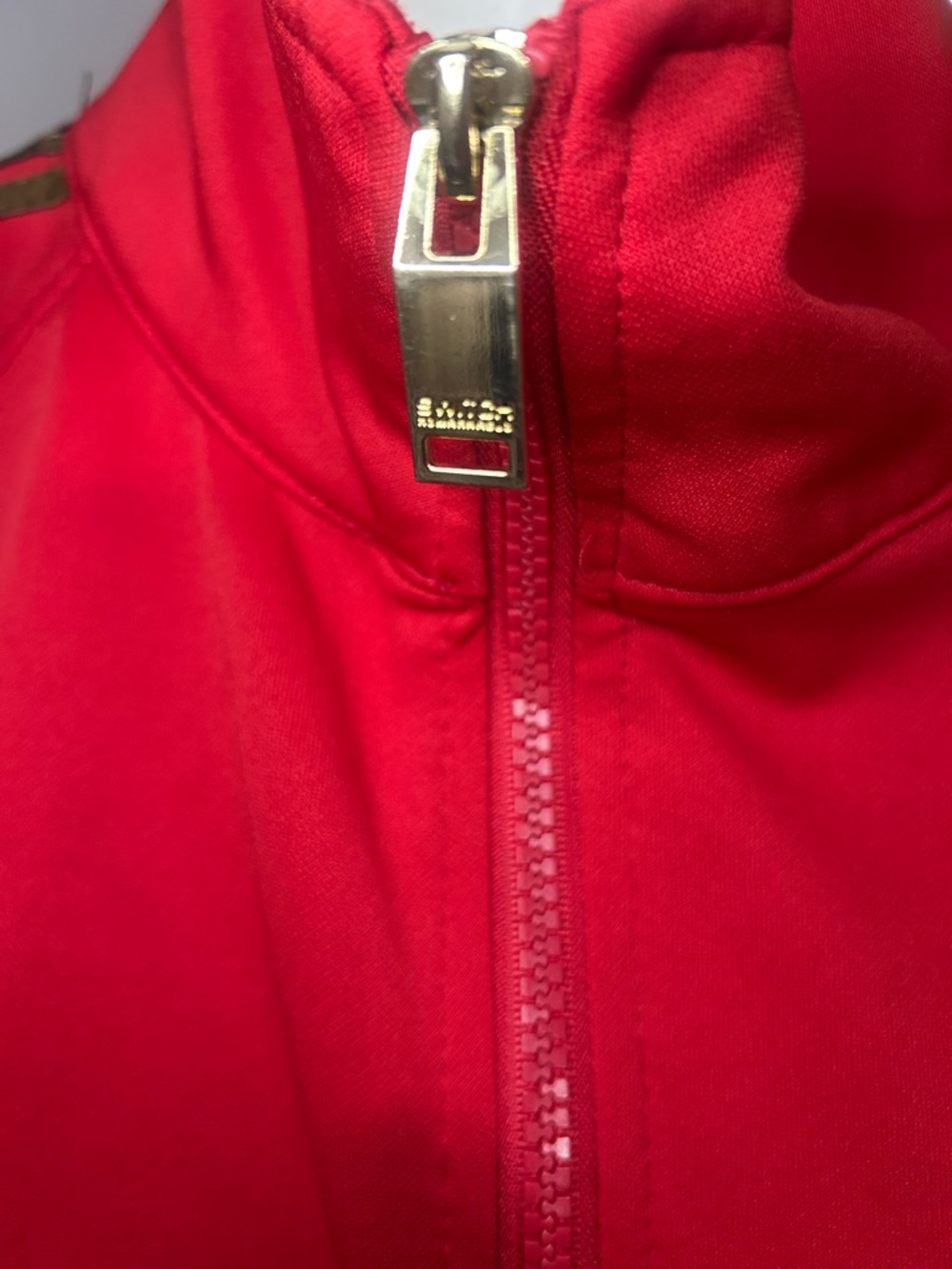 Switch Red Track Jacket w/ Gold Logo Tape - Size Large - Picture 10 of 11